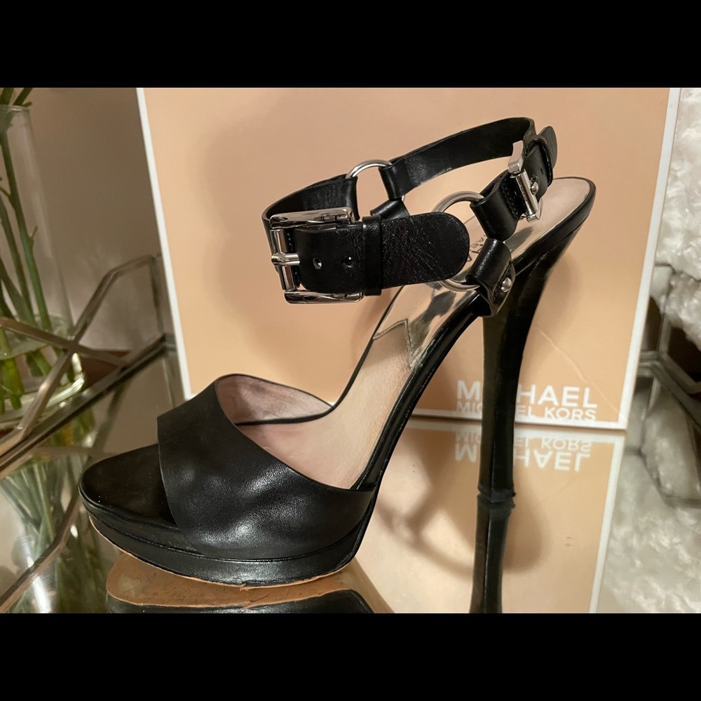 Michael Kors - Harrison Harness Black Sandal